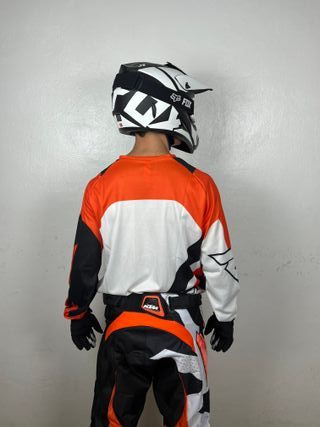 Traje motocross KTM naranja - Nuevo 