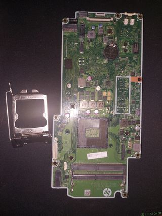 Placa base HP All-in-One + Accesorios