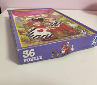 Puzzle infantil vintage FX Schmid caja original