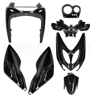 Carenado Aerox Negro - 7 piezas