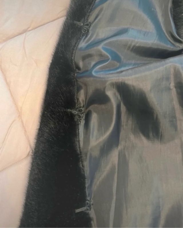 Gilet eco pelliccia nero