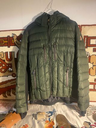 Giacca Moncler verde oliva