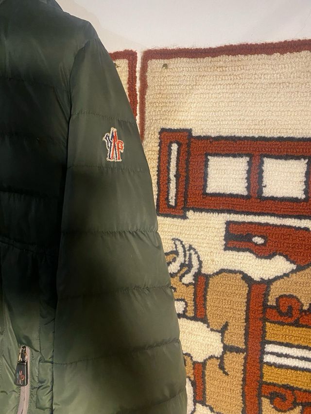 Giacca Moncler verde oliva