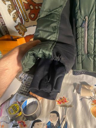 Giacca Moncler verde oliva