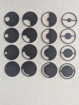 filtri obliqui e campo scuro per microscopi