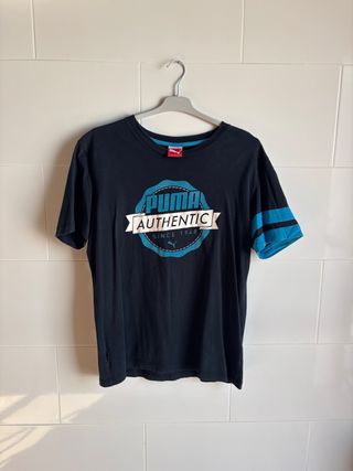 Camiseta Puma Authentic Negra