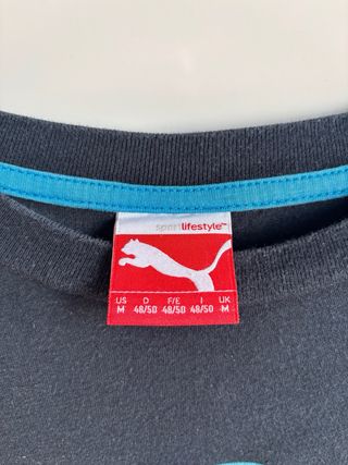 Camiseta Puma Authentic Negra