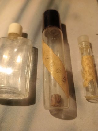 Bottiglie di profumo antiche - 4 pezzi