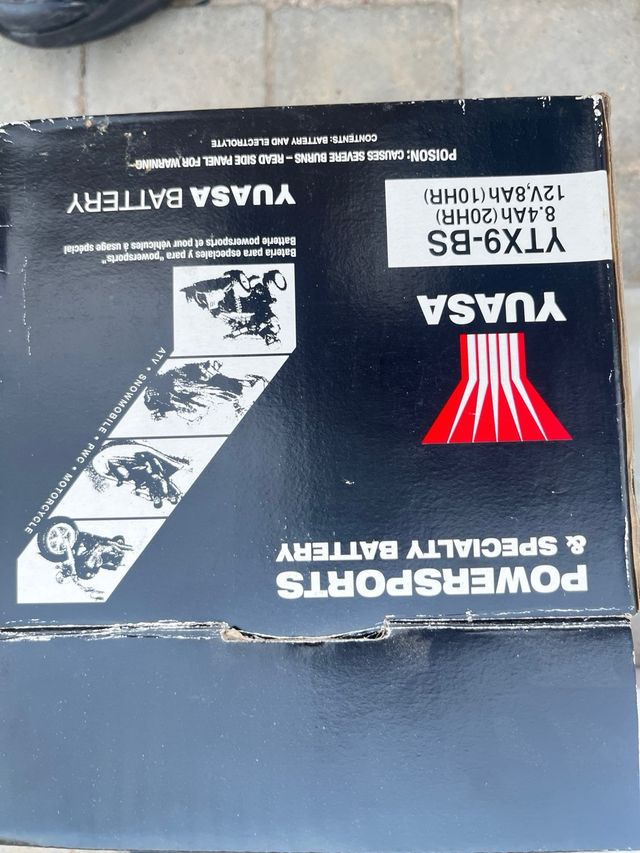 Batería Yuasa YTX9-BS Moto