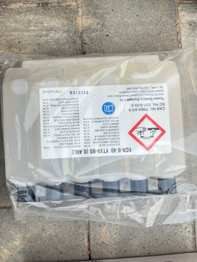 Batería Yuasa YTX9-BS Moto