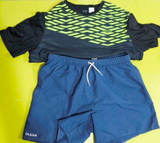Camiseta + bañador M/L x 5 eur!