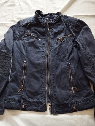 Cazadora vaquera azul marino - Talla M