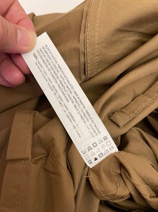 Funda nórdica marrón. Zara.