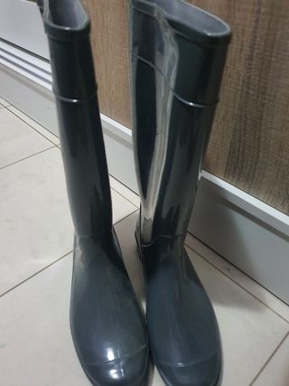 Botas lluvia gris - Talla 37