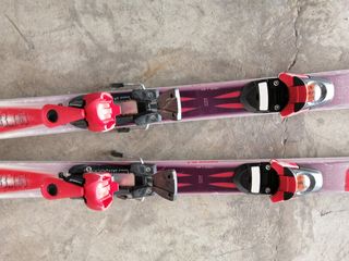 Esquís 170cm + Bastones