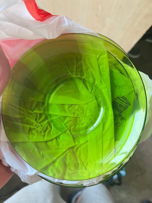 Platos verdes - Juego de 2