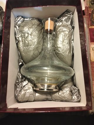 DECANTADOR de vino deCristalería La Galica - 1954