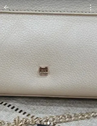 Bolso Purificación García Beige bandolera a estren