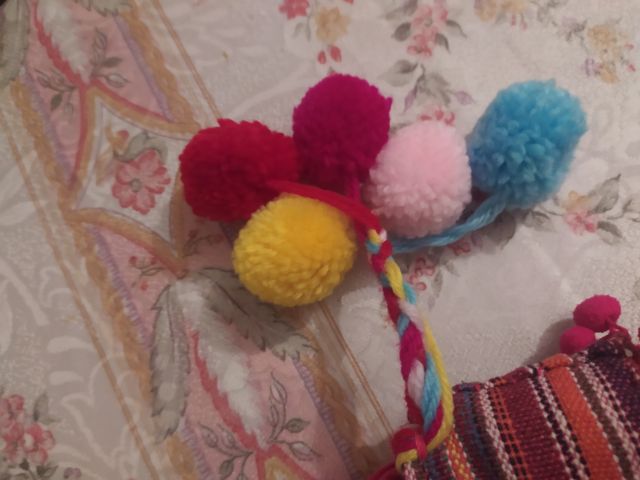 Bolso rafia multicolor verano