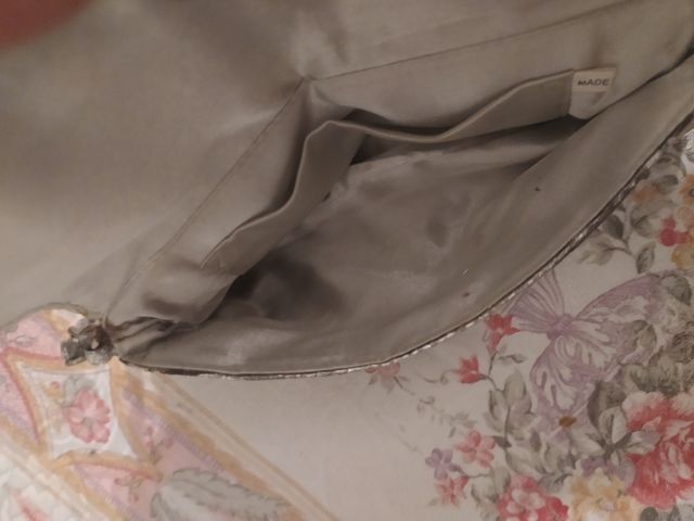 Bolso Fiesta Plateado