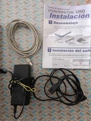 Scanner Epson Perfection 1260 con lettore di carrello