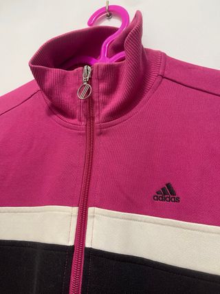 Chaqueta Adidas vintage fucsia L