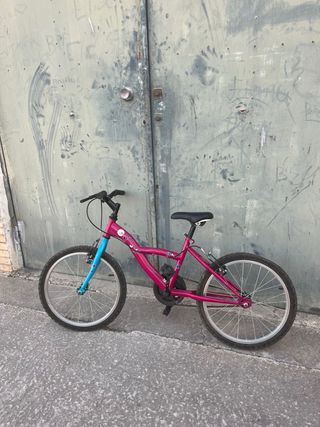 Bicicleta niña 20" rosa