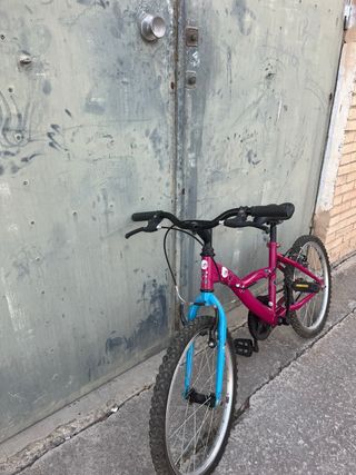 Bicicleta niña 20" rosa