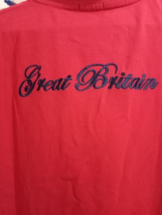 Polo Hackett rojo talla M