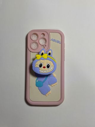 Funda iPhone 15 pro max 5  diseño  labubu