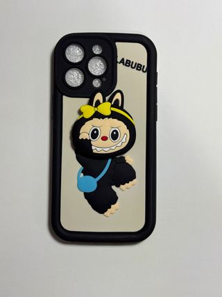 Funda iPhone 15 pro max 5  diseño  labubu