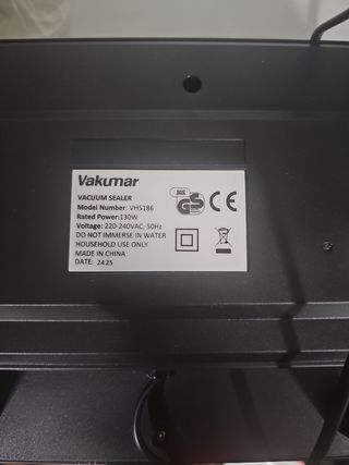 Selladora al vacío Vakumar