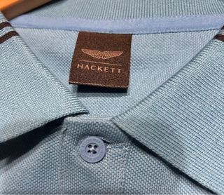 Polo Hackett Aston Martin azul 