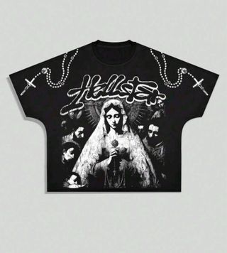 Camiseta Hellstar negra