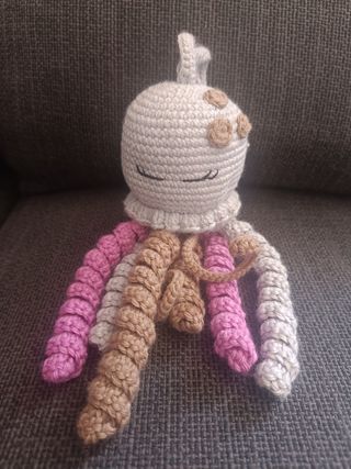 Pulpo amigurumi bebé crochet