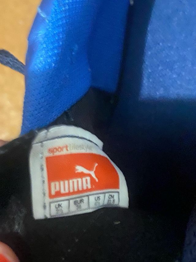 Botas Puma niño - Fútbol - Talla 34