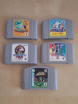 5 Juegos Nintendo 64