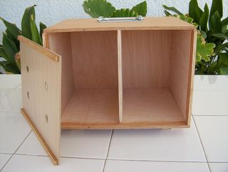 JAULA MADERA SILVESTRE TABLA.