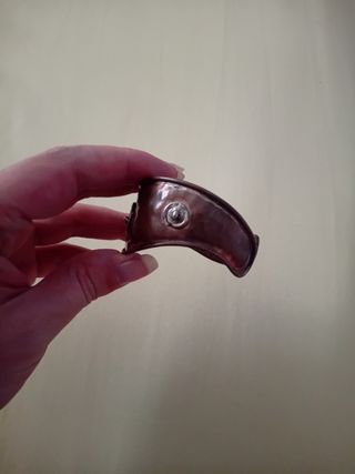 Bracciale rigido in rame anni 70