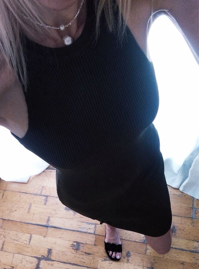 Vestido Guess verde oliva talla S