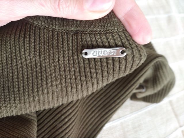 Vestido Guess verde oliva talla S