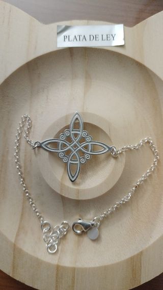 Pulsera Plata de Ley - Nudo Celta