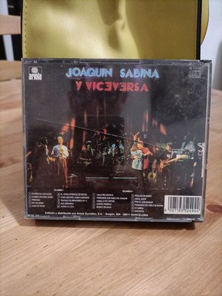 CD Joaquín Sabina - Y Viceversa (Directo)