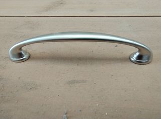 10x Maniglie moderne nichel satinato