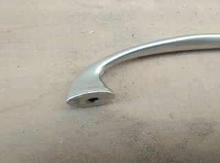 10x Maniglie moderne nichel satinato