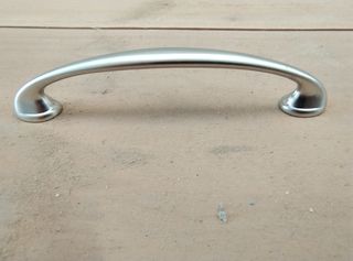 10x Maniglie moderne nichel satinato