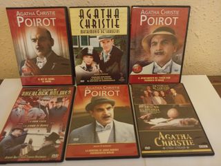 6 DVDs Agatha Christie & Sherlock Holmes