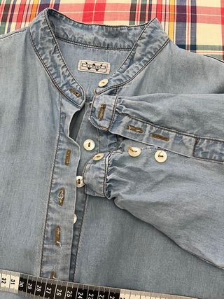 Camisa vaquera At Work azul