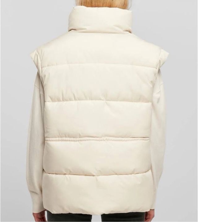 Chaleco acolchado Urban Classics beige