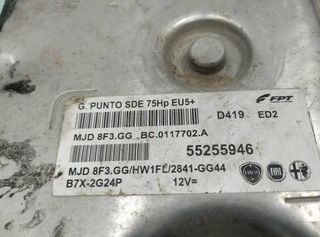 Centralita motor fiat 55255946 punto (199) 296815